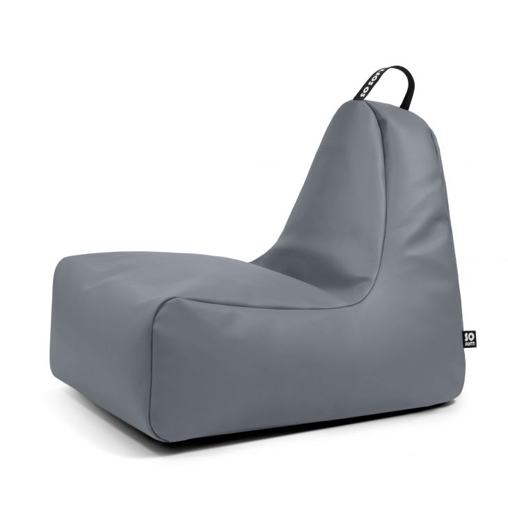 Bean Bag Chill L Robust Grey