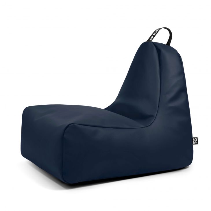 Bean Bag Chill L Robust Navy