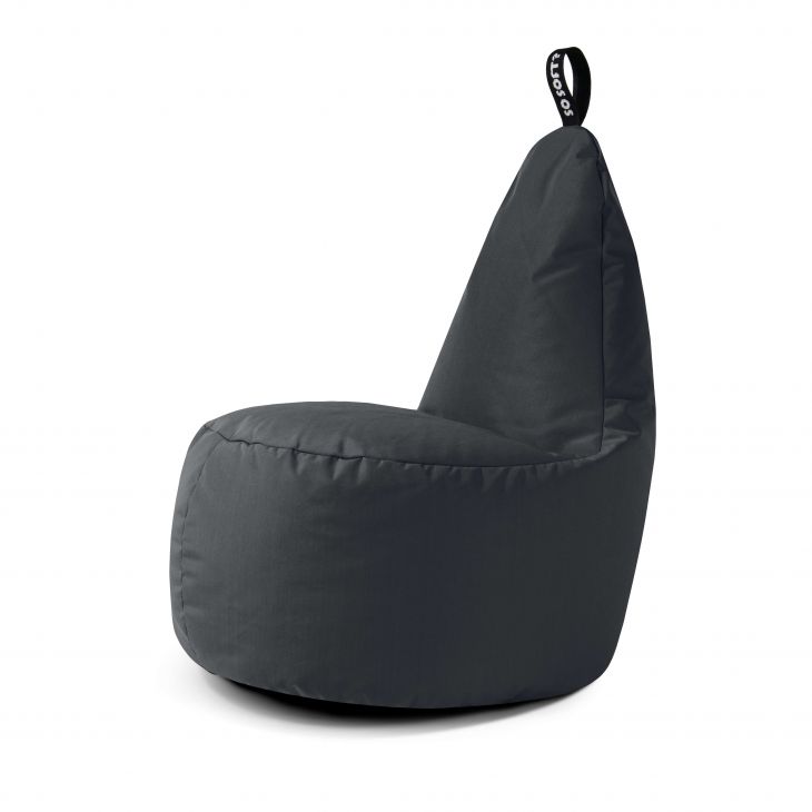 Bean Bag Lull L Glow Dark Grey